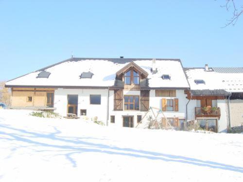 Chalet La Ferme De Noemie Mercury ภายนอก รูปภาพ